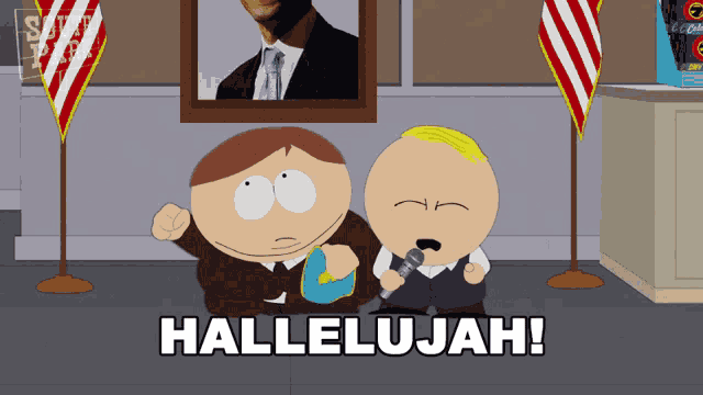 Hallelujah Butters GIF
