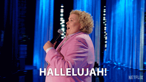 Hallelujah Fortune Feimster GIF