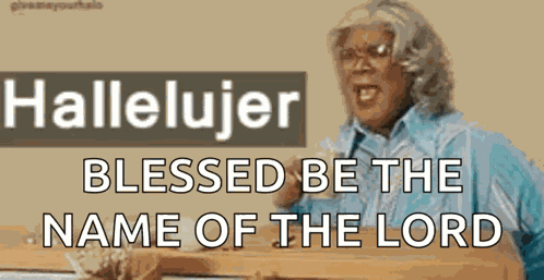 Hallelujah Funny GIF