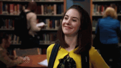 Hallo Annie Edison GIF