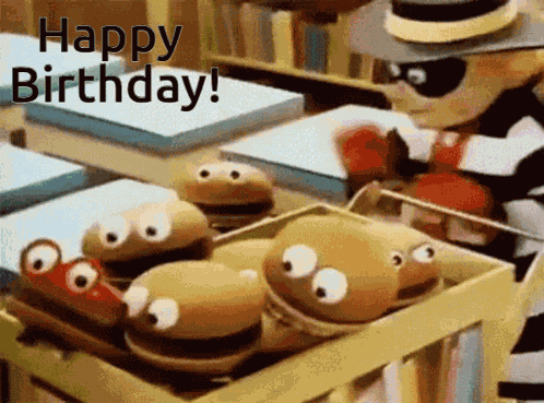 Hamburglar Happy Birthday GIF