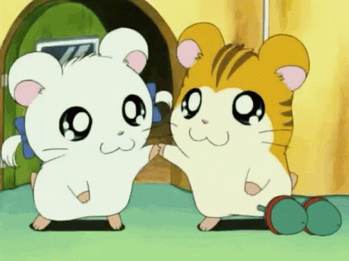 Hamtaro Dance GIF