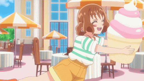 Hanamichi Ran Delicious Party Precure GIF