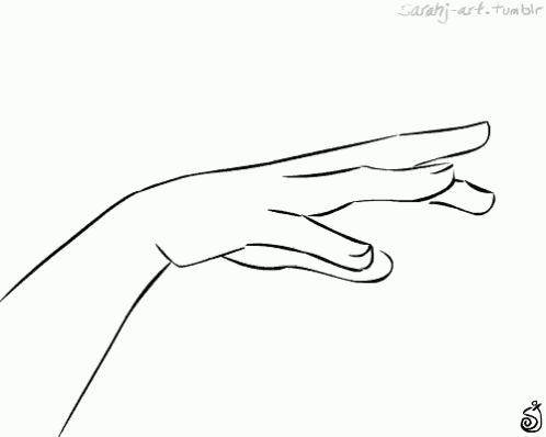 Hand Animated GIF