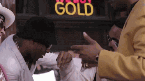 Hand Shake Bruno Mars GIF