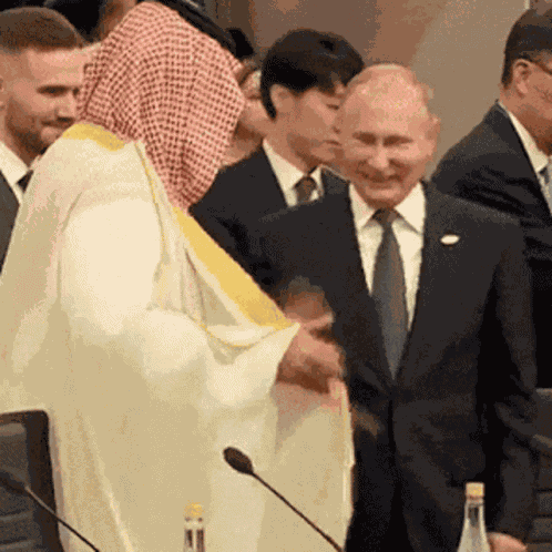 Handshake Vladimir Putin GIF