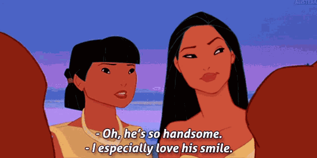 Handsome Pocahontas GIF