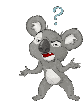 Hangouts Koala Sticker