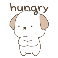 Hangry Hunger Sticker