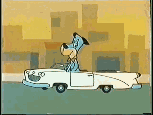 Hanna Barbera Huckleberry Hound GIF