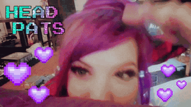 Hannahhyrule Headpat GIF