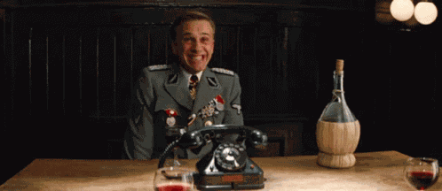 Hans Landa Bingo GIF