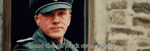 Hans Landa Inglorious Basterds GIF