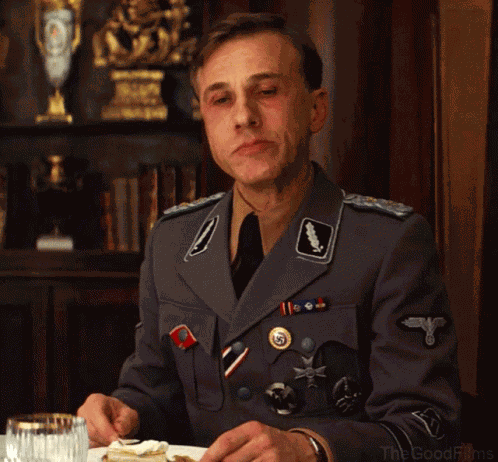 Hans Landa Se La Come Carioca GIF