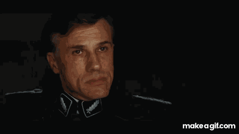 Hans Landa GIF