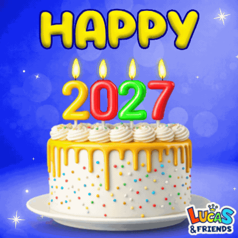 Happy 2027 Happy New Year GIF