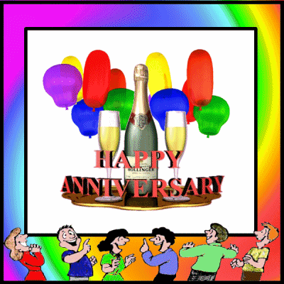 Happy Anniversary Anniversary Poster GIF