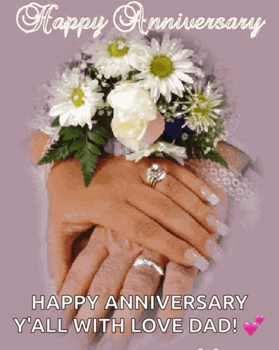 Happy Anniversary Daisy GIF