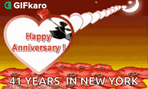 Happy Anniversary Gifkaro GIF