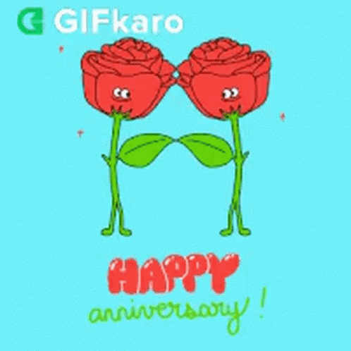 Happy Anniversary Gifkaro GIF