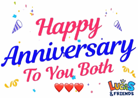 Happy Anniversary Happy Anniversary To Both Of You GIF