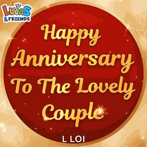 Happy Anniversary Happy Anniversary To The Lovely Couple GIF