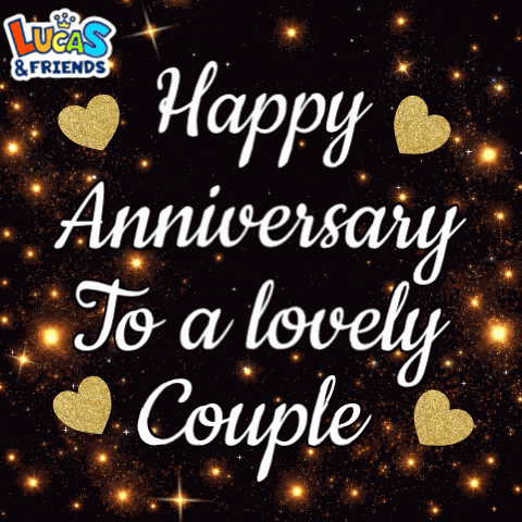 Happy Anniversary Happy Anniversary To The Lovely Couple GIF