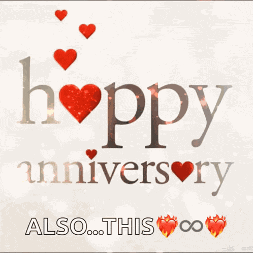 Happy Anniversary Heart GIF