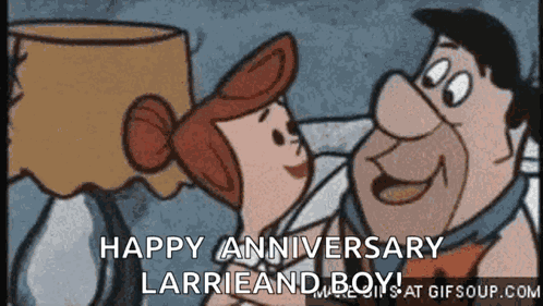 Happy Anniversary Laurie GIF
