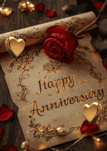 Happy Anniversary Wishes GIF