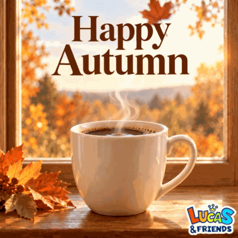 Happy Autumn Coffee Fall Coffee GIF