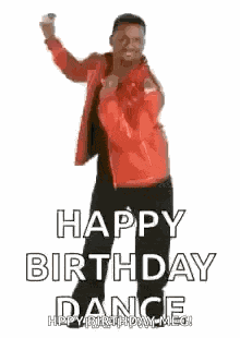 Happy Birth Day Dance 80s GIF