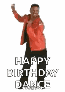 Happy Birth Day Dance 80s GIF