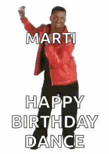 Happy Birth Day Dance 80s GIF