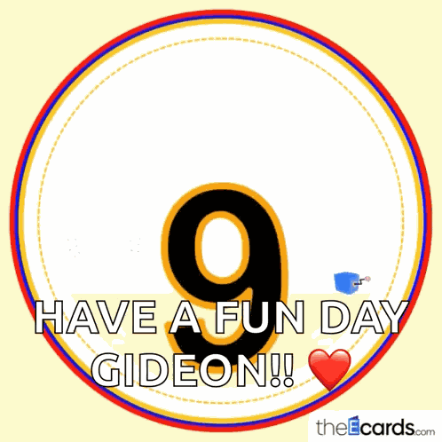 Happy Birthday 9 Happy 9th Birthday GIF
