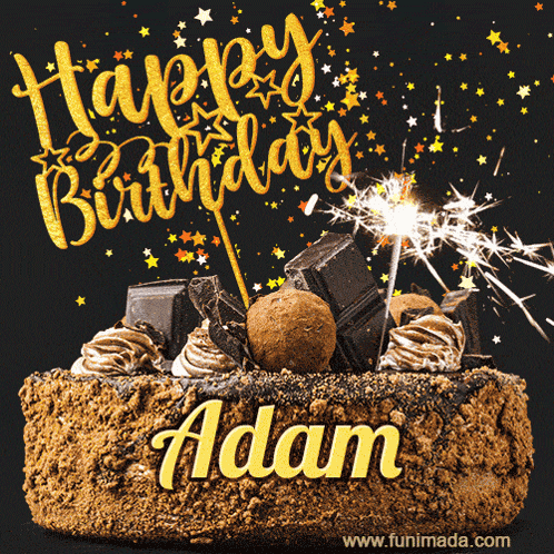 Happy Birthday Adam GIF