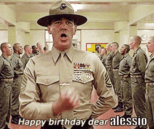 Happy Birthday Alessio GIF