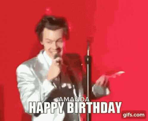 Happy Birthday Amanda GIF