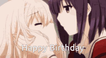 Happy Birthday Anime Girl GIF