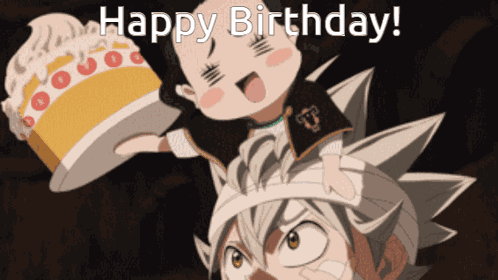 Happy Birthday Anime GIF