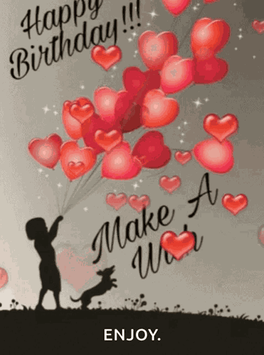 Happy Birthday Balloon GIF