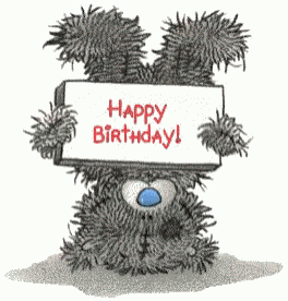 Happy Birthday Bear GIF