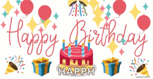 Happy Birthday Birthday GIF