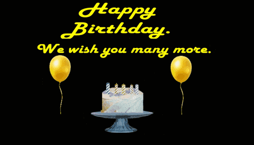 Happy Birthday Birthday Cake GIF