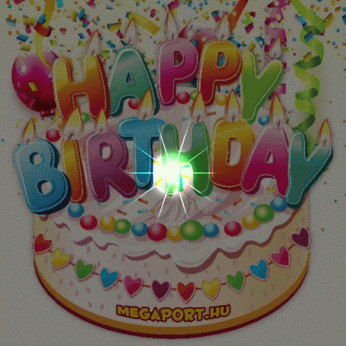 Happy Birthday Birthday Cake GIF