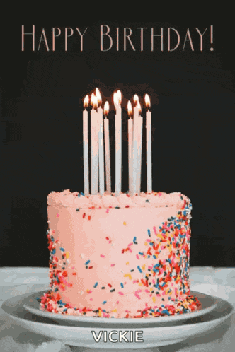 Happy Birthday Birthday Cake GIF