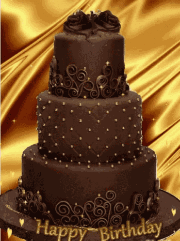 Happy Birthday Birthday Cake GIF