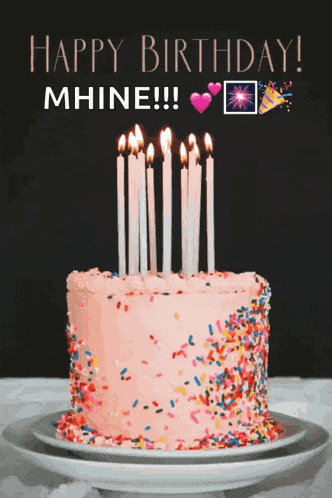 Happy Birthday Birthday Cake GIF