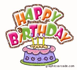 Happy Birthday Birthday Cake GIF