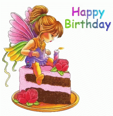 Happy Birthday Birthday Cake GIF